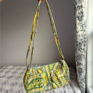 Vera Bradley Lemon Parfait shoulder bag